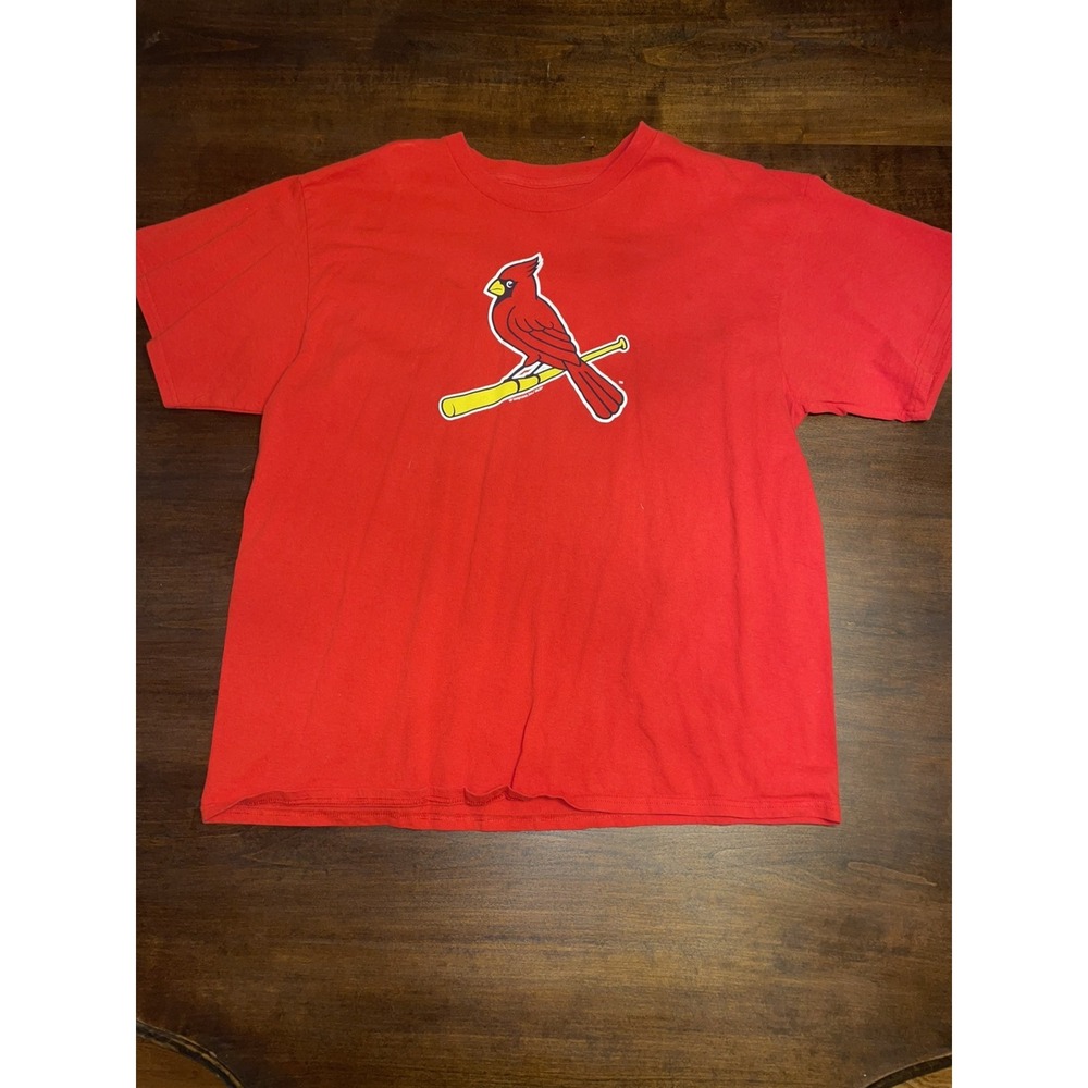 St. Louis Cardinals MLB Genuine Merchandise Men Size L Red TShirt Soft Comfy